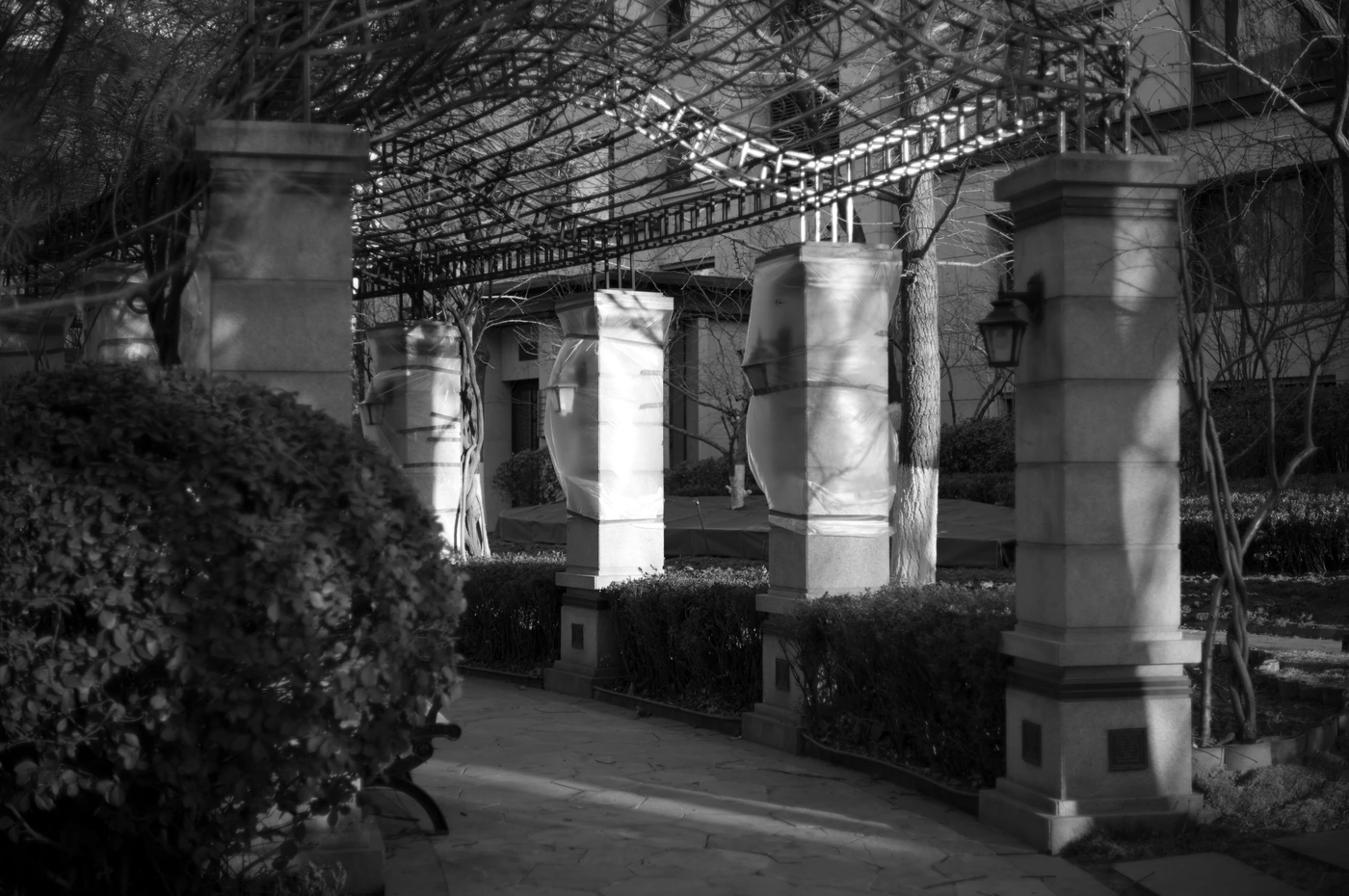 FANG photograph 005: 门廊与阴影,北京 / Portico & Shadow, Beijing