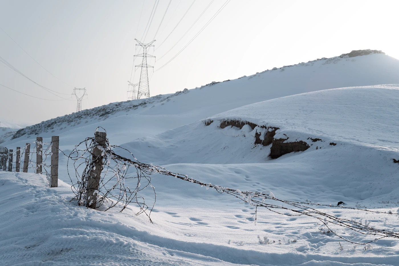 FANG photograph 156: 深雪围栏 / Fence, Deep Snow